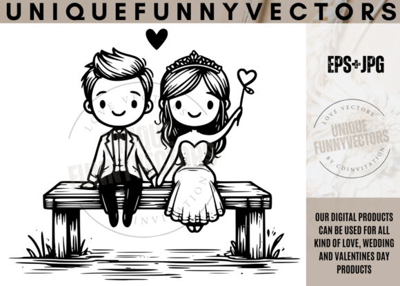 Charming Vector Characters for Your Love-Themed Creations