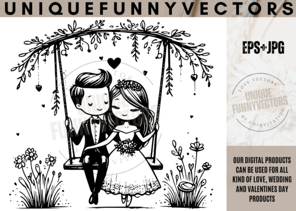 Enchanting Love and Wedding Illustrations for Lasting Memories