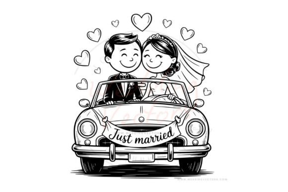 Wedding Couple Svg and Stick Vectors 77: Your Design Secret