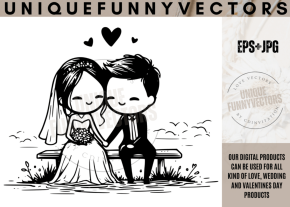 Wedding Couple SVG & Stick Vectors 360: Design That Tells Your Story